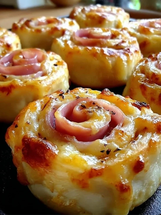 Easy Ham And Cheese Pinwheels Recipe Homemade Ham And Cheese Pinwheels Best Cheese For Ham Pinwheels Easy Pinwheel Appetiz...