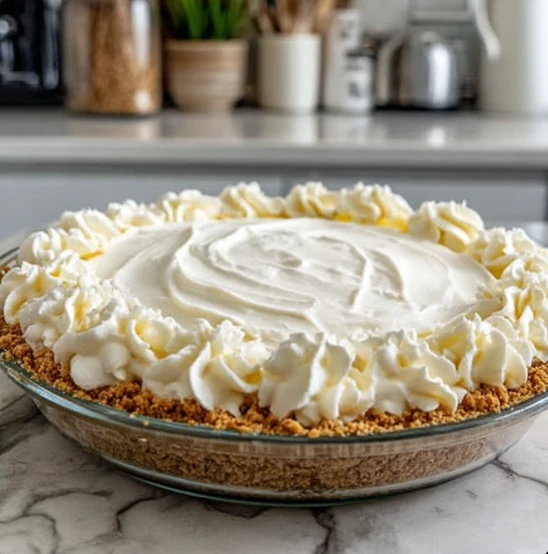 Easy No-bake Lemonade Pie Recipe Cream Cheese Lemonade Pie Without Baking Best No-bake Lemonade Pie With Cream Cheese How ...