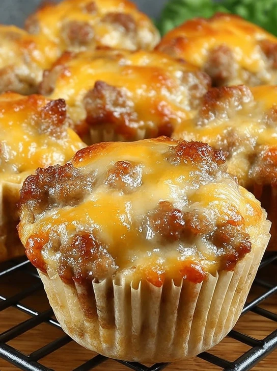 Easy Sausage Muffins Recipe Homemade Sausage Cheese Muffins Healthy Sausage Breakfast Muffins Gluten-free Sausage Muffins ...