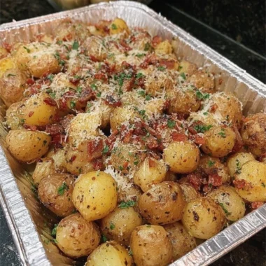 Garlic Parmesan Roasted Potatoes
