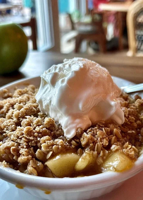 Grandmas Cozy Oldfashioned Apple Crisp