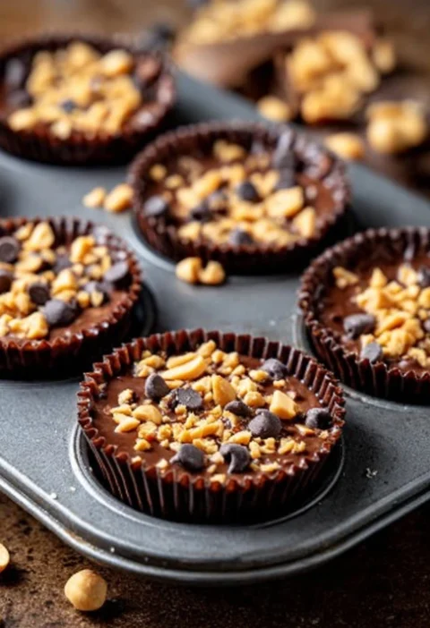 Heritage-style Peanut Butter Cups Recipe 3-ingredient Peanut Butter Cups Homemade How To Make Heritage Peanut Butter Cups ...