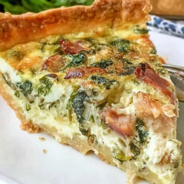 Kittys Spinach Quiche