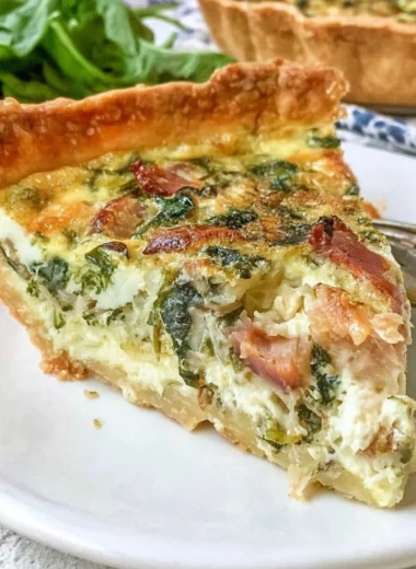 Kittys Spinach Quiche