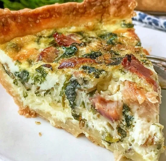 Kittys Spinach Quiche