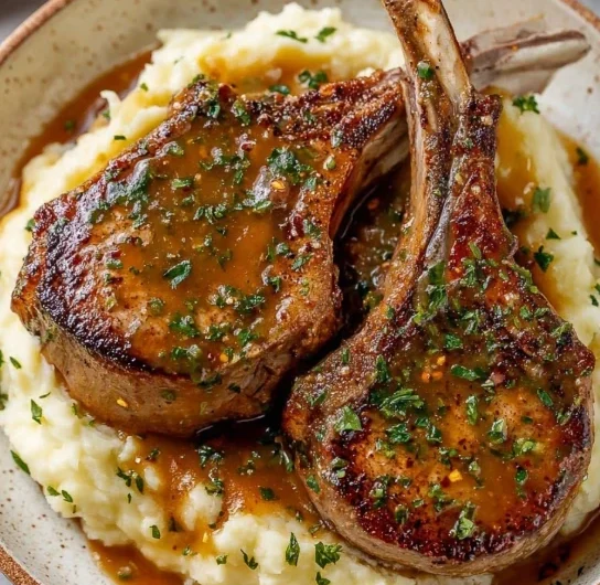 Mamas Herbinfused Casserole Chops