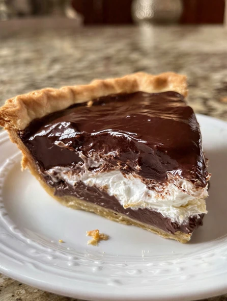 Old Fashioned Chocolate Pie