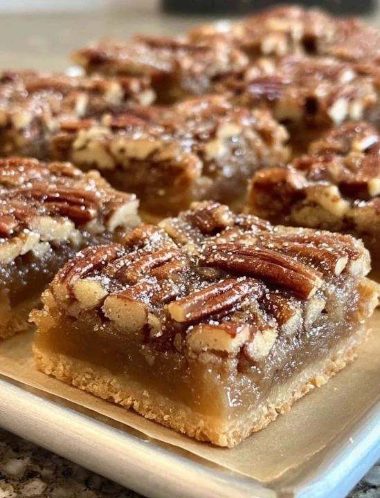 Old-Fashioned Family Pecan Pie Bars