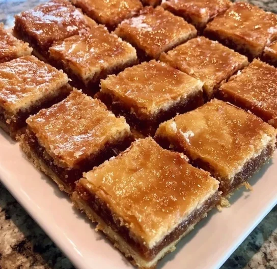 Oldfashioned Ooey Gooey Butter Bars