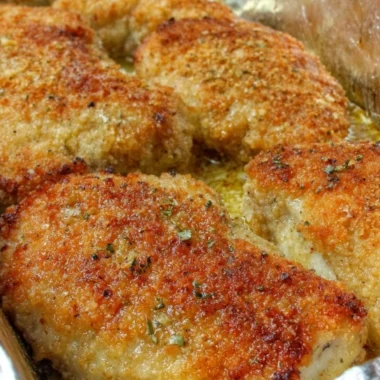 Parmesan Baked Pork Chops