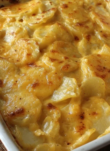 Sassy Savory Gratin Potatoes