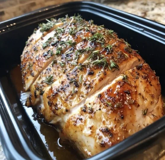Slow Cooker Amish Maple Turkey Breast