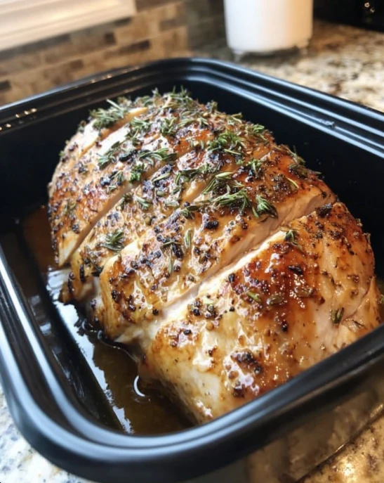 Slow Cooker Amish Maple Turkey Breast