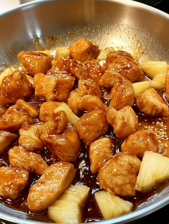 Sweet Hawaiian Crockpot Chicken