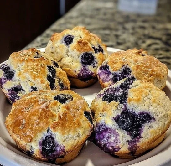 Winter Comfort Moms Blueberry Biscuits