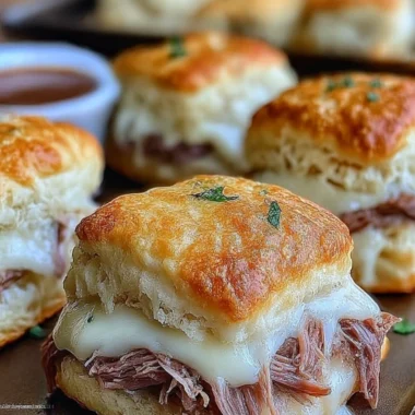 Cozy Grandmas French Dip Sliders