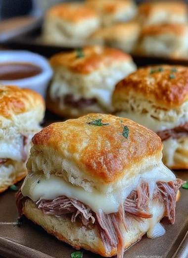 Cozy Grandmas French Dip Sliders