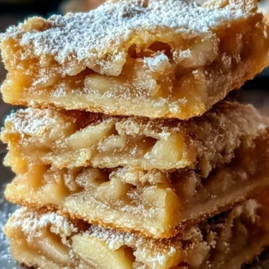 Flaky Apple Pie Bars