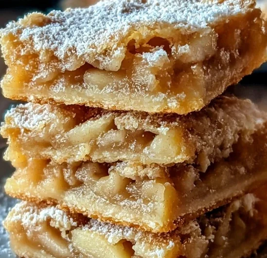 Flaky Apple Pie Bars