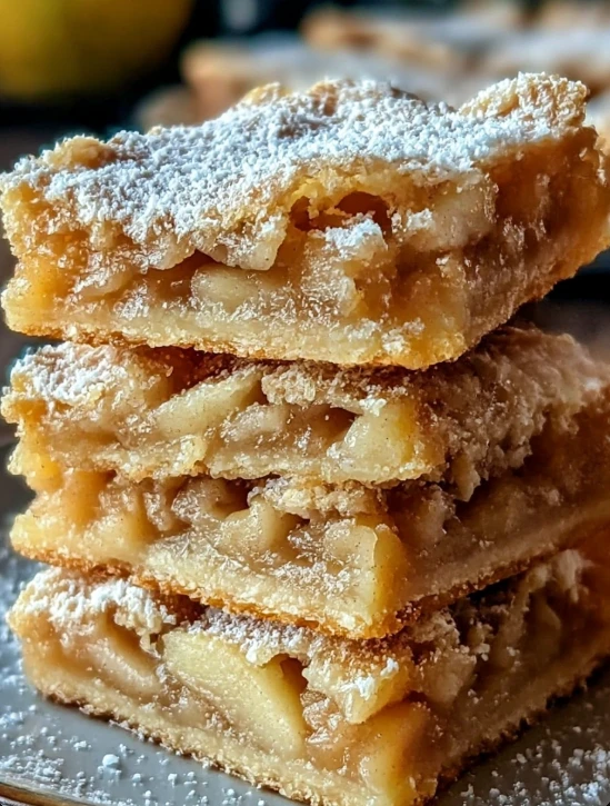 Flaky Apple Pie Bars