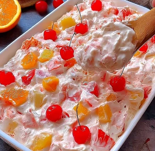 Oldfashioned Family Frozen Fruit Salad