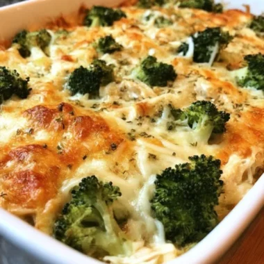 Warm Sundaystyle Broccoli Chicken Divan