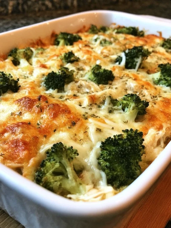 Warm Sunday-Style Broccoli Chicken Divan