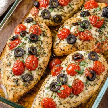 3ingredient Baked Italian Chicken