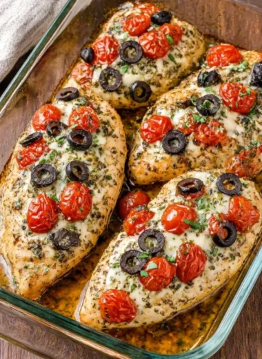 3ingredient Baked Italian Chicken