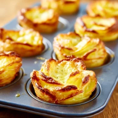 3ingredient Buttery Potato Stacks