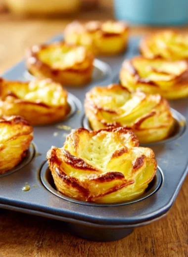 3ingredient Buttery Potato Stacks