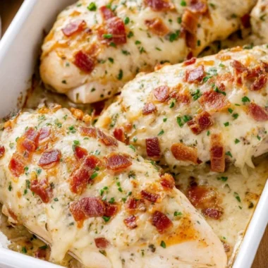 3ingredient Cheesy Ranch Chicken