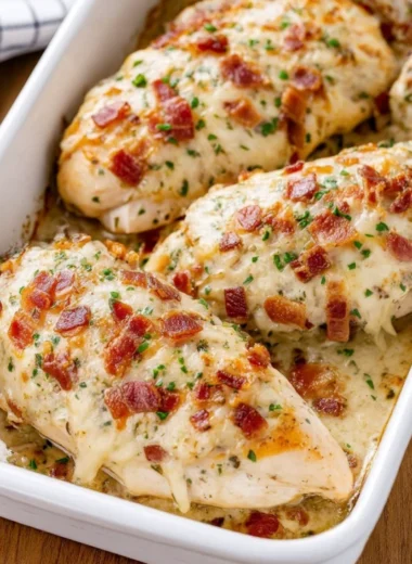 3ingredient Cheesy Ranch Chicken
