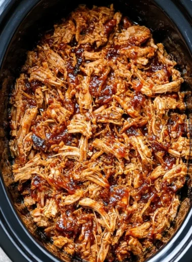 3ingredient Slow Cooker Pulled Pork