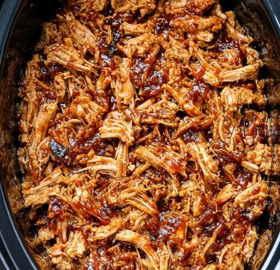 3ingredient Slow Cooker Pulled Pork