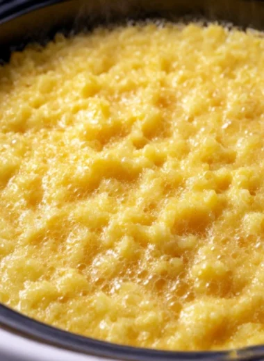 3ingredient Slow Cooker Lemon Cake