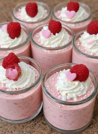 3ingredient Strawberry Mousse Cups