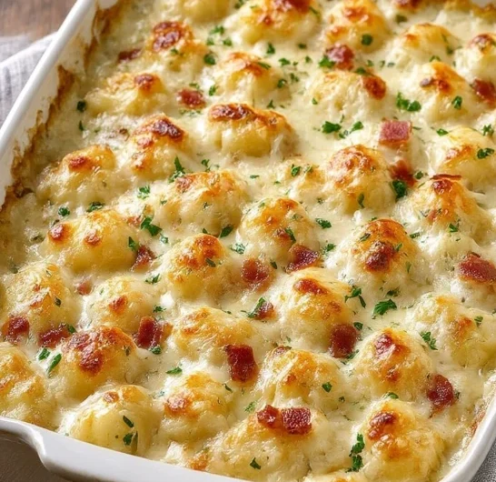 4ingredient Baked Creamy Gnocchi