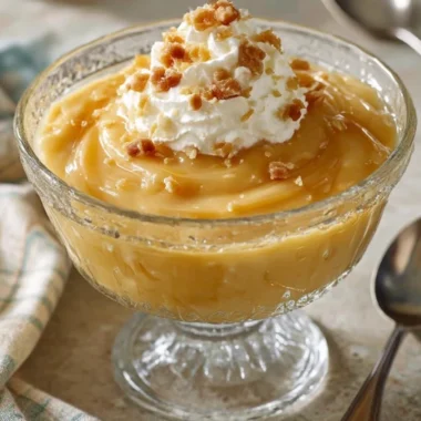 4ingredient Butterscotch Pudding