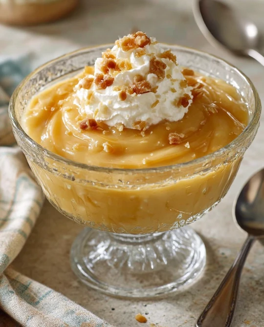 4-Ingredient Butterscotch Pudding