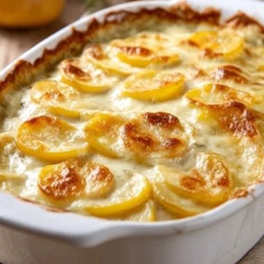 4ingredient Creamy Scalloped Potatoes