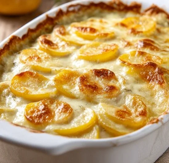 4ingredient Creamy Scalloped Potatoes