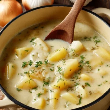 4ingredient Creamy Potato Soup