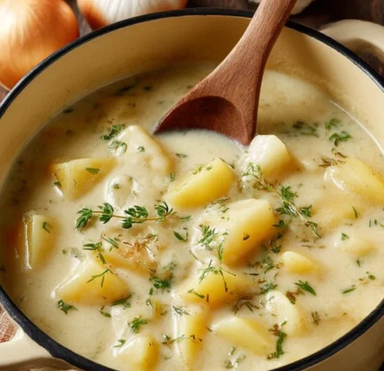 4ingredient Creamy Potato Soup