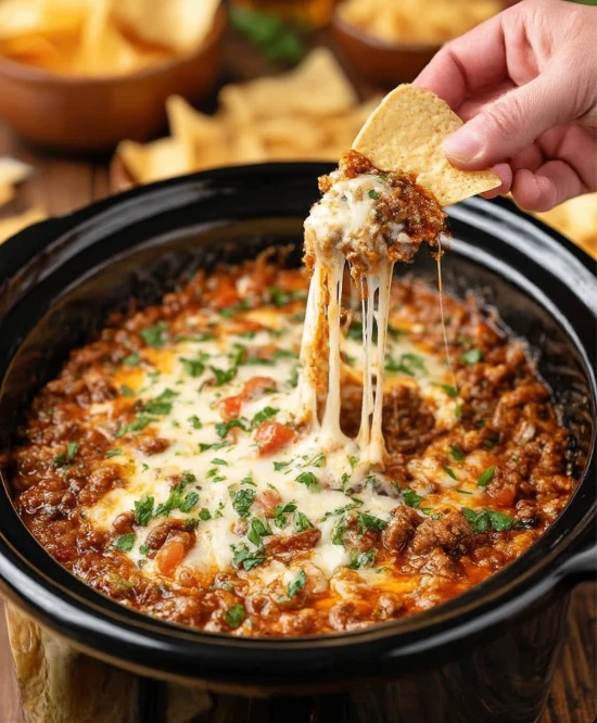 4-Ingredient Slow Cooker Championship Beef Dip