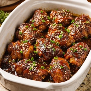 4ingredient Slow Cooker Brown Sugar Chicken Thighs