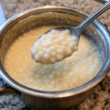 4ingredient Stovetop Tapioca Pudding