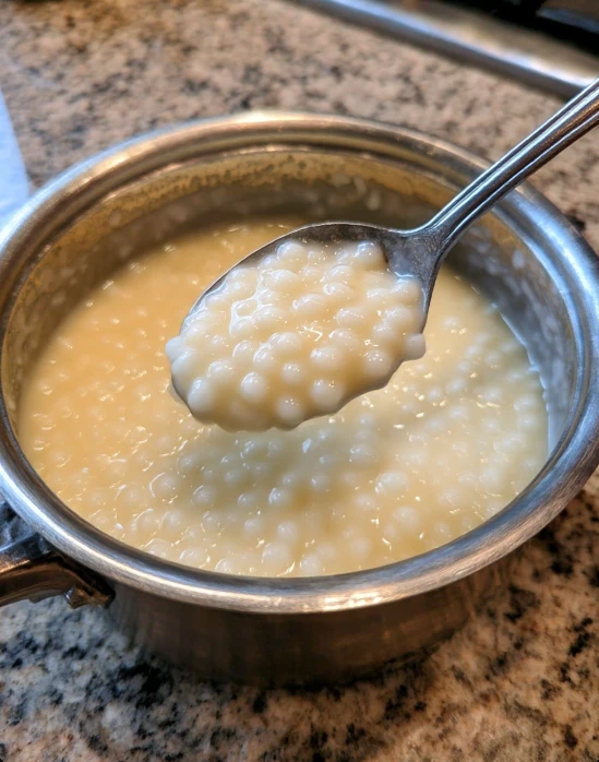 4-Ingredient Stovetop Tapioca Pudding