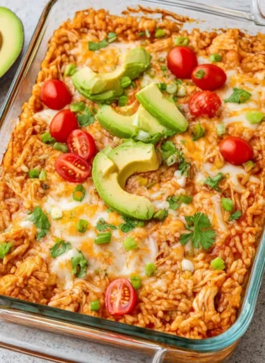5ingredient Baked Chicken Enchilada Rice