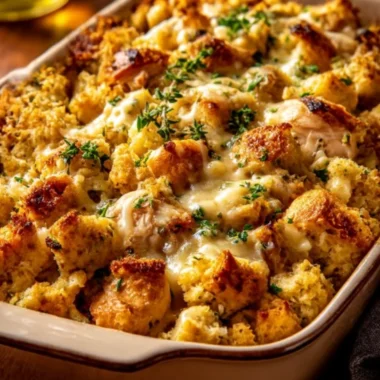 5ingredient Chicken Stuffing Bake
